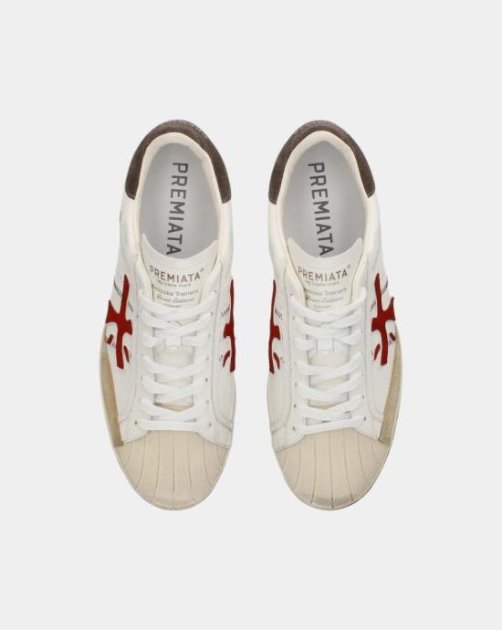 26SS 프리미아타 스티븐 로우 스니커즈 STEVEN 8044 WHITE White - PREMIATA