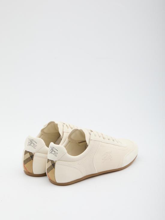 26SS 버버리 레더 나이트 러너 스니커즈​ 8126290 BEIGE - BURBERRY