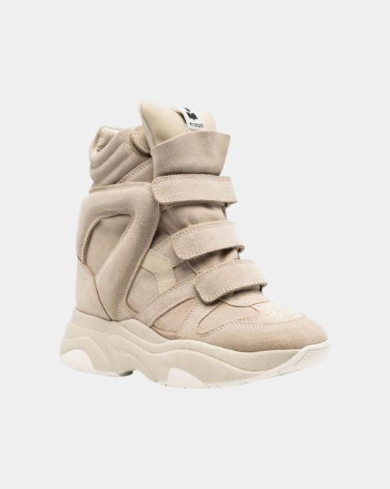 26SS 이자벨마랑 스니커즈 BK0009FA A1E18S90BE Beige - ISABEL MARANT