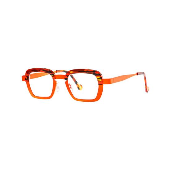 26SS 테오 아이웨어 선글라스 PARACHUTE 014 FLUO ORANGE BROWN ORANGE ECAIL