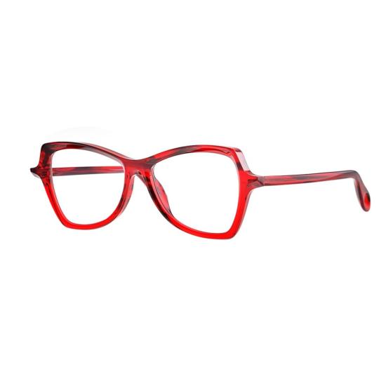 26SS 테오 아이웨어 선글라스 BEDTIME 006 RED LINED TRANSPARENT RED 6