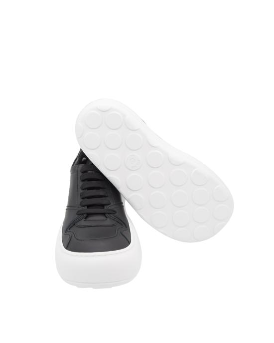 26SS 모스키노 스니커즈 MB15115G0N GA0 000 NERO BIANCO - MOSCHINO