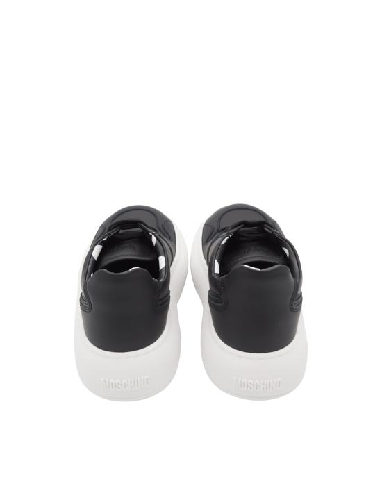 26SS 모스키노 스니커즈 MB15115G0N GA0 000 NERO BIANCO - MOSCHINO