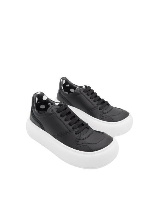 26SS 모스키노 스니커즈 MB15115G0N GA0 000 NERO BIANCO - MOSCHINO