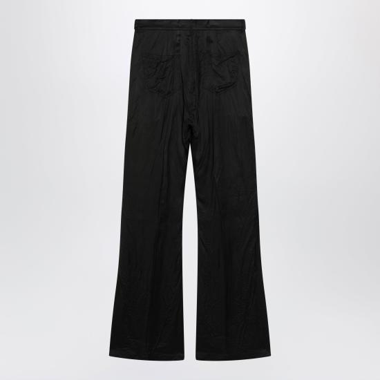 26SS 릭 오웬스 스트레이트 팬츠 RR01F2335K Black - RICK OWENS