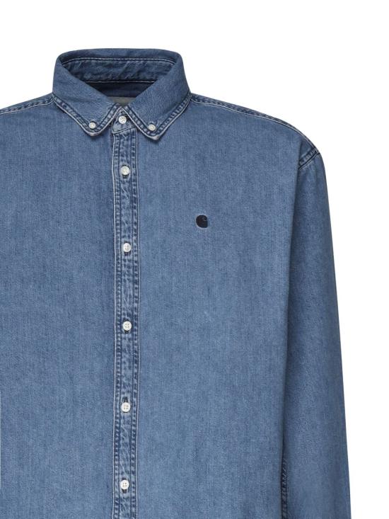 26SS 칼하트 WIP 셔츠 I034525 0106BLUE STONE WASHED - CARHARTT WIP