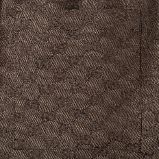 26SS 구찌 숏팬츠 810782ZAM7G Brown - GUCCI