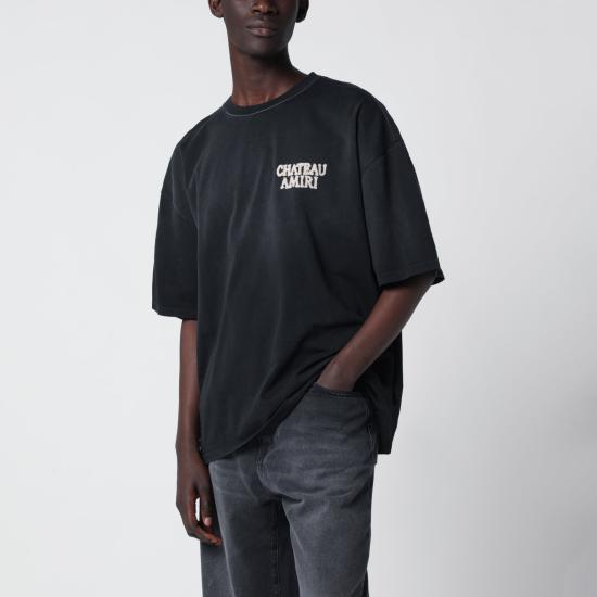 26SS 아미리 반팔 티셔츠 AMTOJR1106CO Black