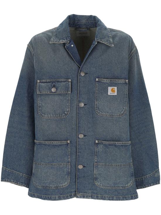 26SS 칼하트 WIP 코트 I036256 01B7BLUE GRIND WASH