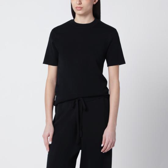 26SS 엔타이어 스튜디오 반팔 티셔츠 ESSS26PO02012CO Black