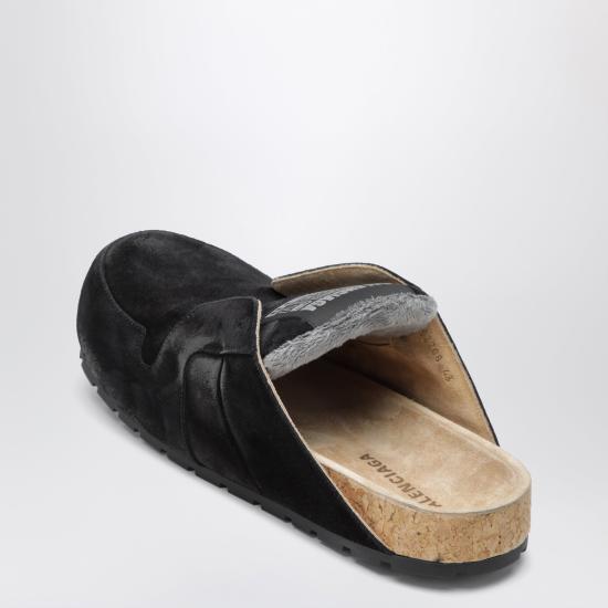 26SS 발렌시아가 덤보 뮬 852708WCB42 Black - BALENCIAGA