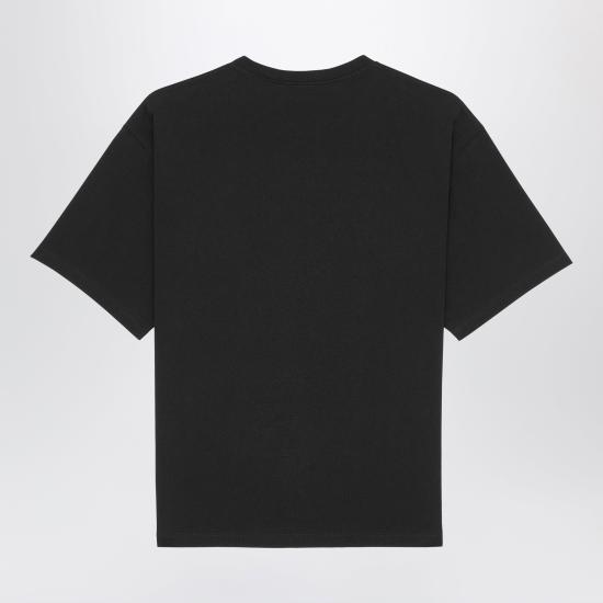 26SS 생로랑 반팔 티셔츠 862769Y38AK Black - SAINT LAURENT