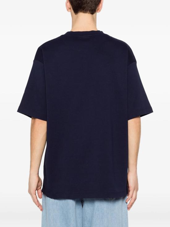 26SS 드롤드무슈 반팔 티셔츠 KTS311CO002 NY Blue - DROLE DE MONSIEUR