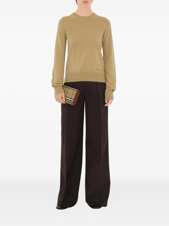 26SS 버버리 체크 체인 스트랩 지갑 8109798 A9534 Beige - BURBERRY