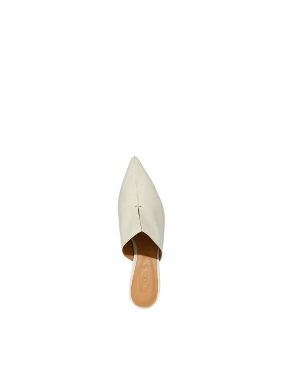26SS 토즈 뮬/슬리퍼 XXW80L0JY6091TB015 White - TODS