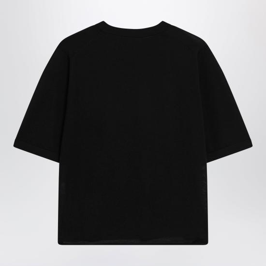 26SS 루루 드 세종 반팔 티셔츠 NALAWS Black - LOULOU DE SAISON