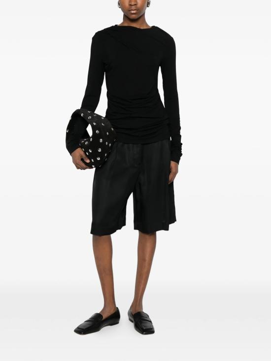 26SS 엔타이어 스튜디오 블라우스 ESSS26TO02243 BLACK Black - ENTIRE STUDIOS