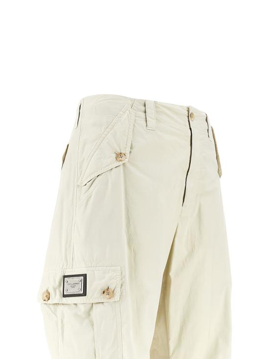 26SS 돌체앤가바나 스트레이트 팬츠 GV3OHTG8OW7 M3969 Pergamena medio 2 - DOLCE & GABBANA