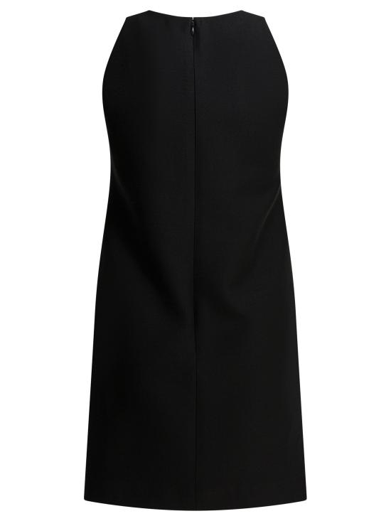 26SS 발렌티노 가라바니 미디 원피스 8B0VAKD51CFCRC BLACK - VALENTINO GARAVANI