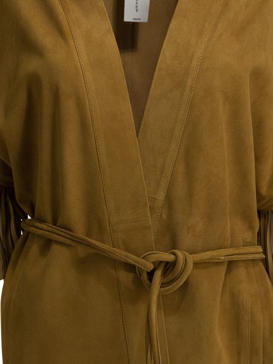 26SS 펄링바이지아니 자켓 MARTAFRBELTSUEDEBGIRASOLE BROWN - FURLING BY GIANI