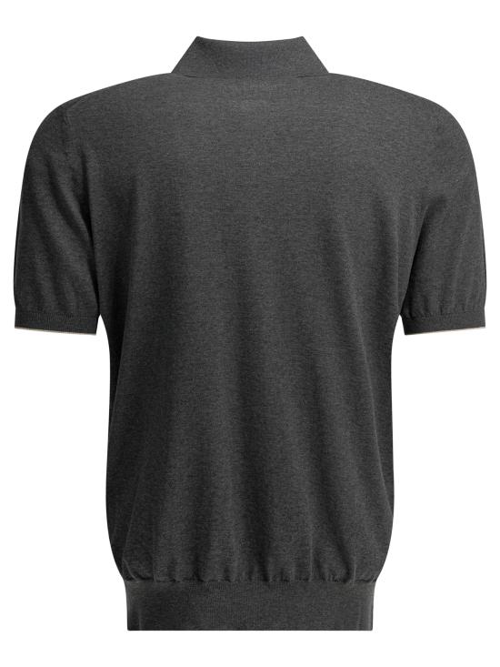 26SS 브루넬로 쿠치넬리 반팔 티셔츠 M29800125YCB869 GREY - BRUNELLO CUCINELLI