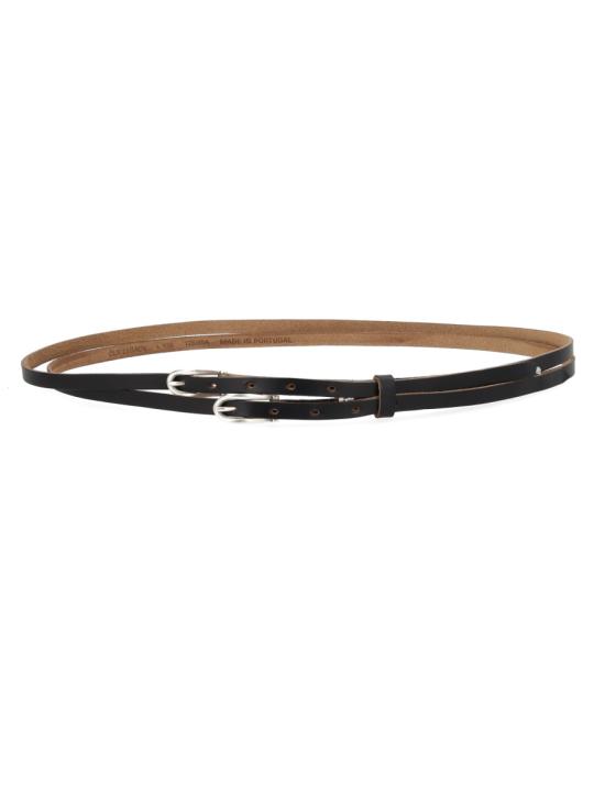 26SS 아워레가시 가죽 벨트 A2258TBC BLACKCHROMEXCELLEATHER