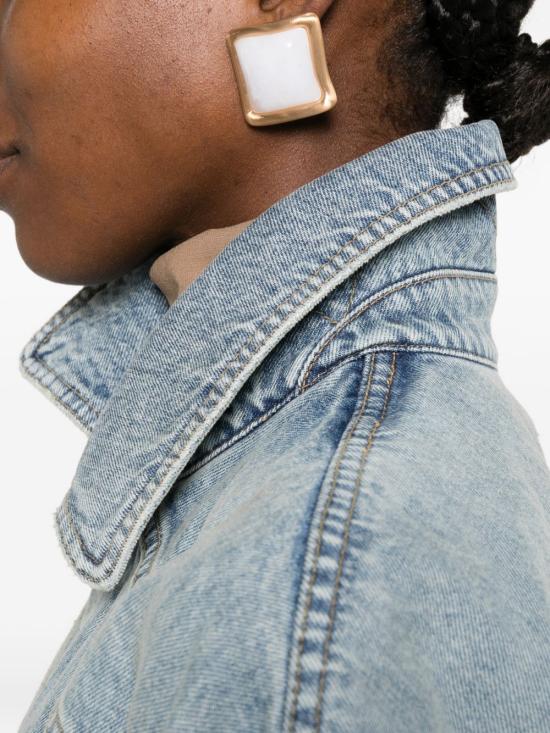 26SS 생로랑 데님 자켓 861642Y35AQ 5107 SOUTH BLUE - SAINT LAURENT