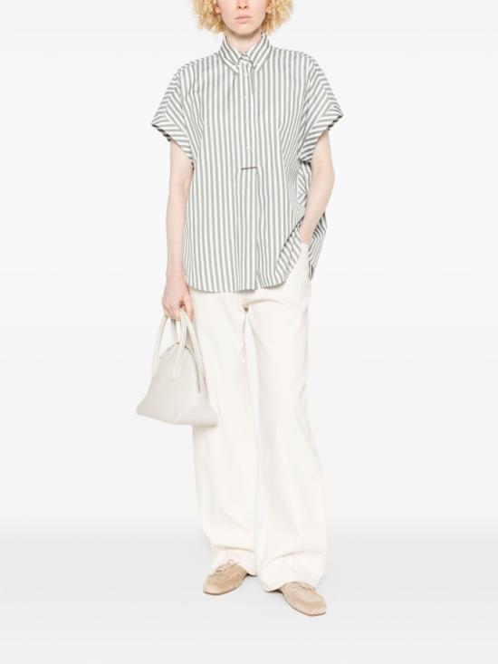 26SS 브루넬로 쿠치넬리 셔츠 MH744MP205C054 GREEN - BRUNELLO CUCINELLI