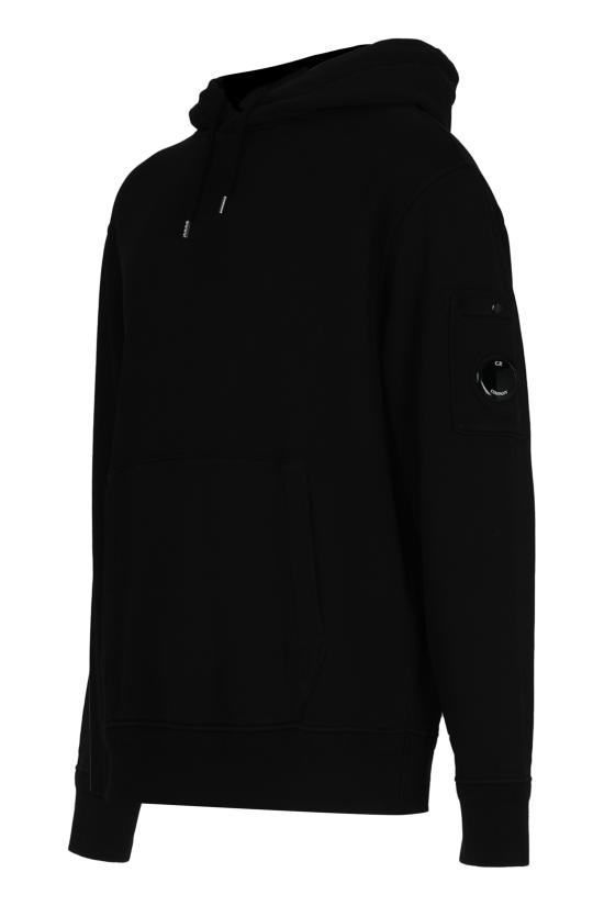 26SS 씨피 컴퍼니 후드 티셔츠 20CMSS037A110044G999 BLACK - C.P. COMPANY