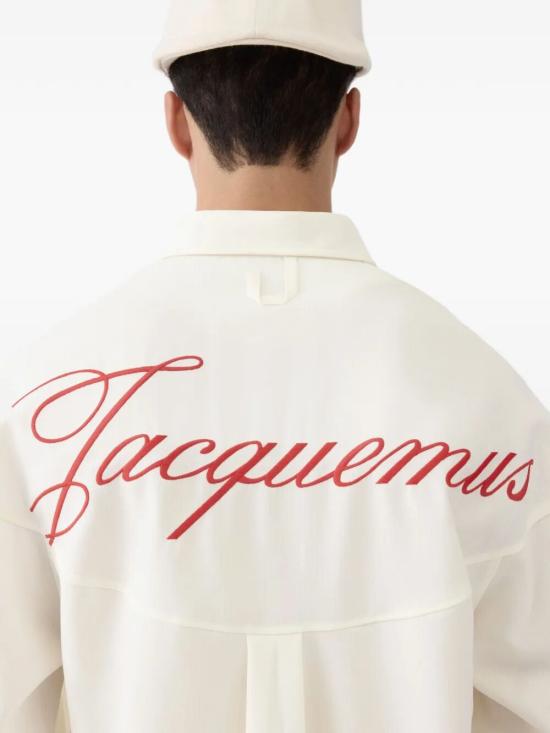26SS 자크뮈스 긴팔 셔츠 SHM00588AW00648 100 WHITE - JACQUEMUS