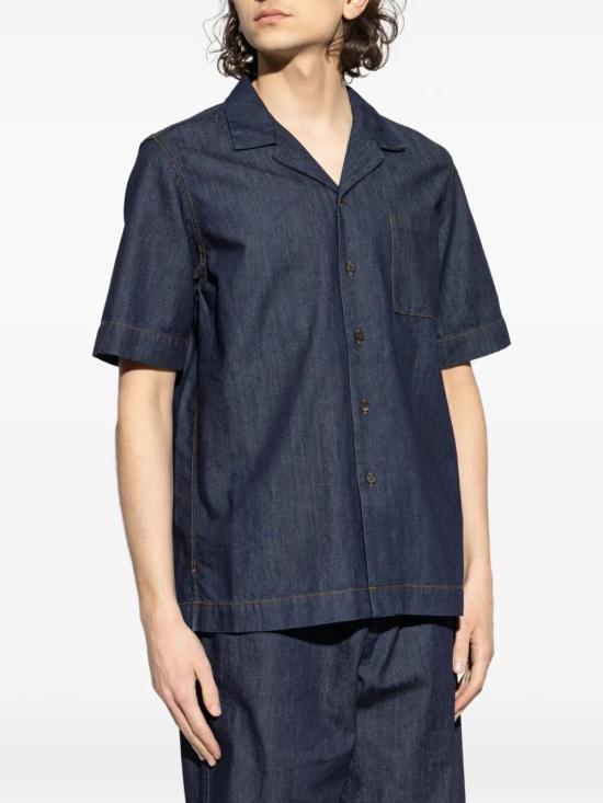 26SS 드리스 반 노튼 긴팔 셔츠 0207433386 507 BLUE - DRIES VAN NOTEN