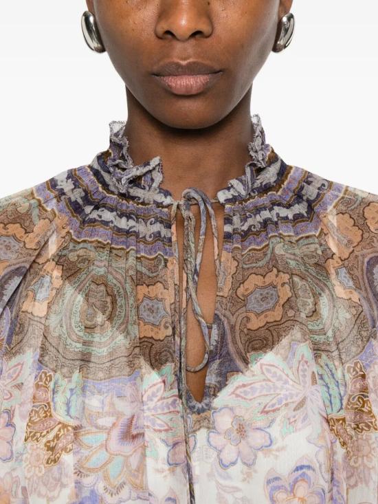 26SS 짐머만 셔츠 0991TS261 CBPA MULTICOLOUR - ZIMMERMANN