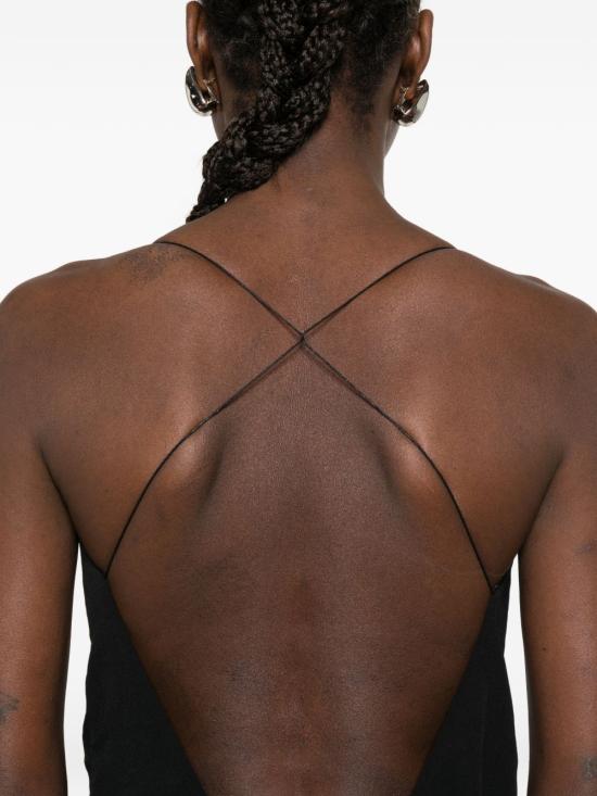 26SS 자크뮈스 미디 원피스 DRW00792AJ00253 990 BLACK - JACQUEMUS