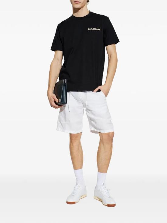 26SS 폴앤샤크 반팔 티셔츠 26411010 011 BLACK - PAUL & SHARK