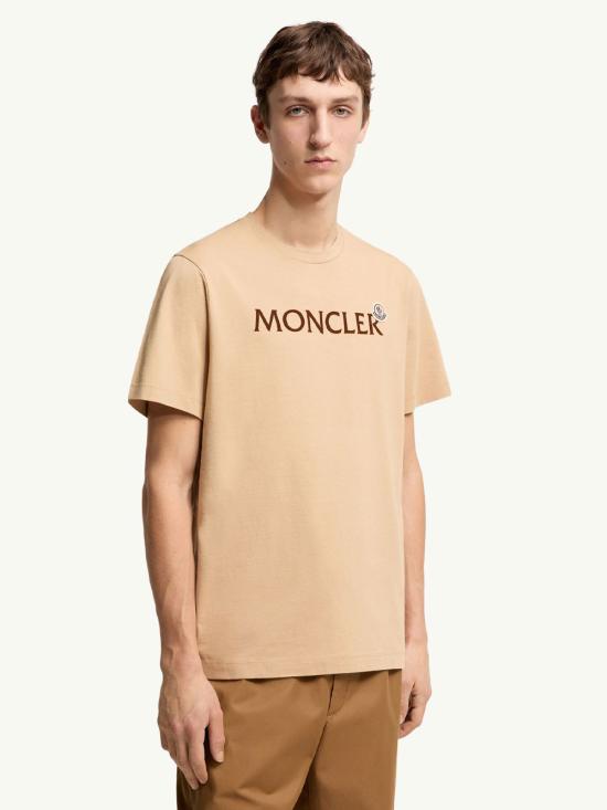 26SS 몽클레어 반팔 티셔츠 L10918C000678390T 230 NUDE NEUTRALS - MONCLER