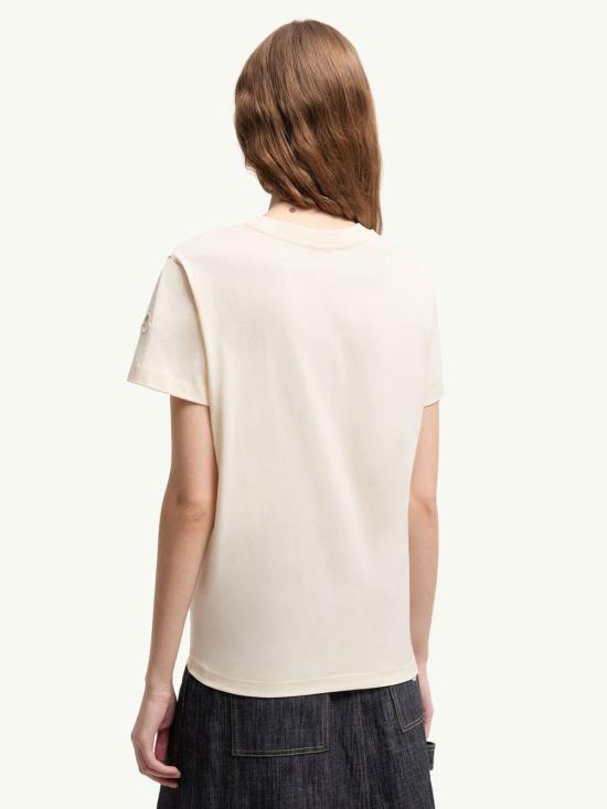26SS 몽클레어 반팔 티셔츠 L10938C0002989AUO 034 NUDE NEUTRALS - MONCLER