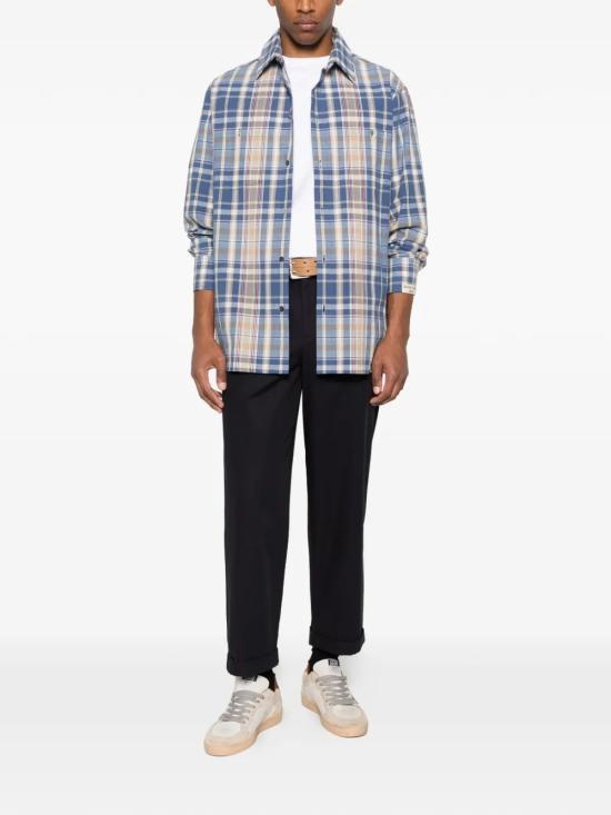 26SS 골든구스 스트레이트 팬츠 GMP01190P002338 50486 DARK BLUE - GOLDEN GOOSE
