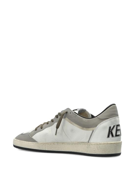 26SS 골든구스 스웨이드 스타 볼스타 스니커즈 GMF00832F008158 83255 WHITE DOVE BORDEAUX - GOLDEN GOOSE