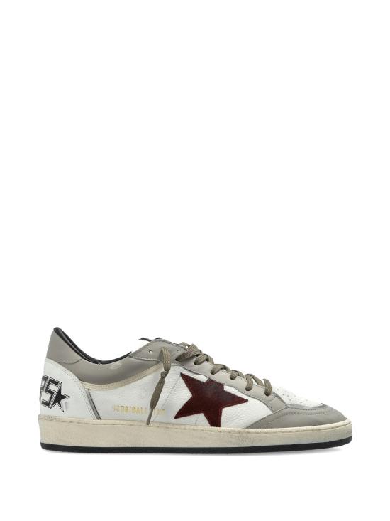 26SS 골든구스 스웨이드 스타 볼스타 스니커즈 GMF00832F008158 83255 WHITE DOVE BORDEAUX