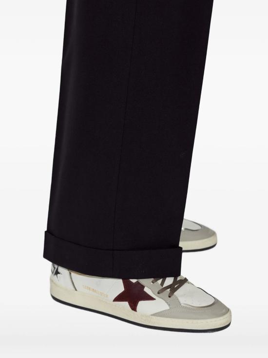 26SS 골든구스 스웨이드 스타 볼스타 스니커즈 GMF00832F008158 83255 WHITE DOVE BORDEAUX - GOLDEN GOOSE