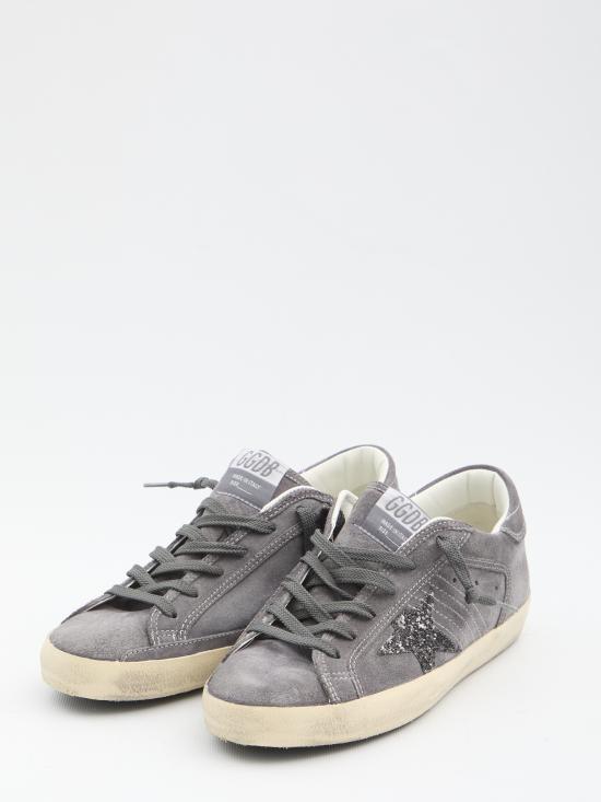 26SS 골든구스 슈퍼스타 스니커즈 GWF01002F008141 60661 GREY ANTRACITE - GOLDEN GOOSE