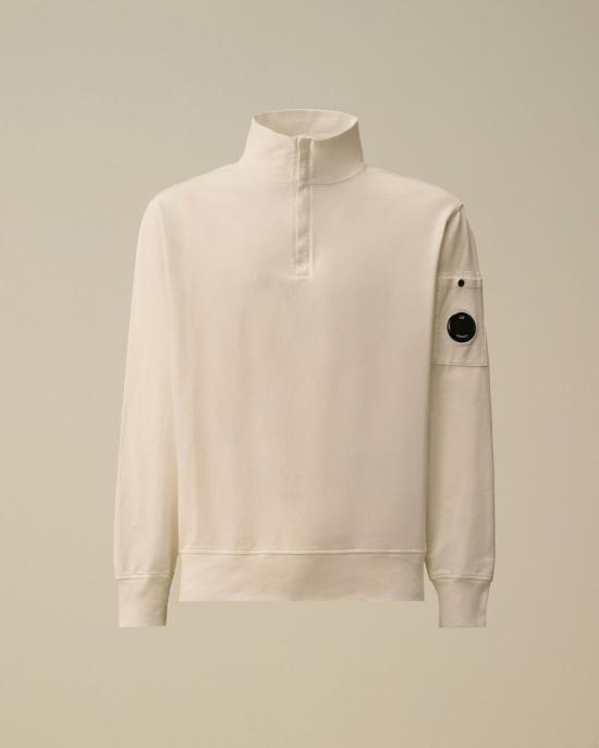 26SS 씨피 컴퍼니 스웨터 20CMSS022A002246G 103 GAUZE WHITE