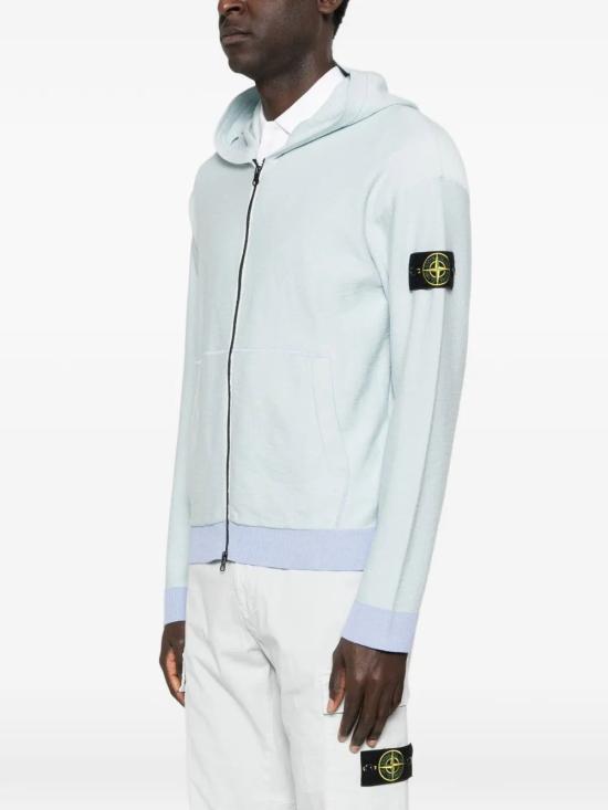 26SS 스톤 아일랜드 후드 티셔츠 L1S155100050S01B0 V0041 SKY BLUE - STONE ISLAND