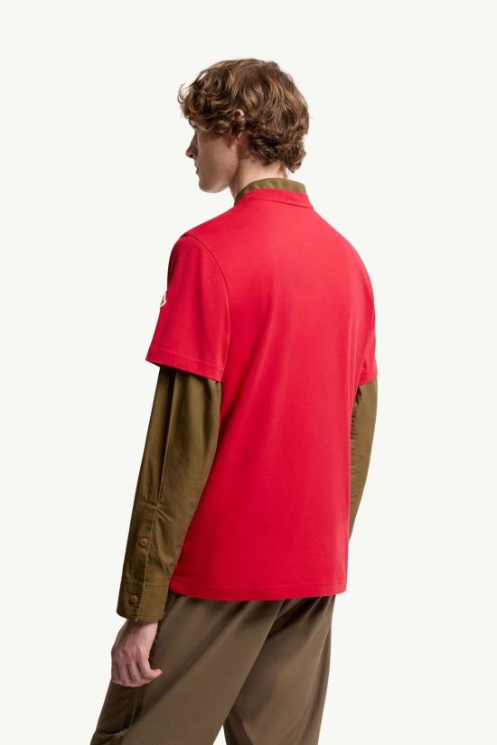 26SS 몽클레어 반팔 티셔츠 L10918C0007589B8U 455 RED - MONCLER