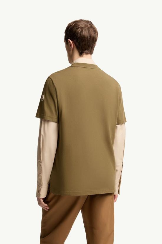 26SS 몽클레어 반팔 티셔츠 L10918C0007589B8U 82E MEDIUM GREEN - MONCLER