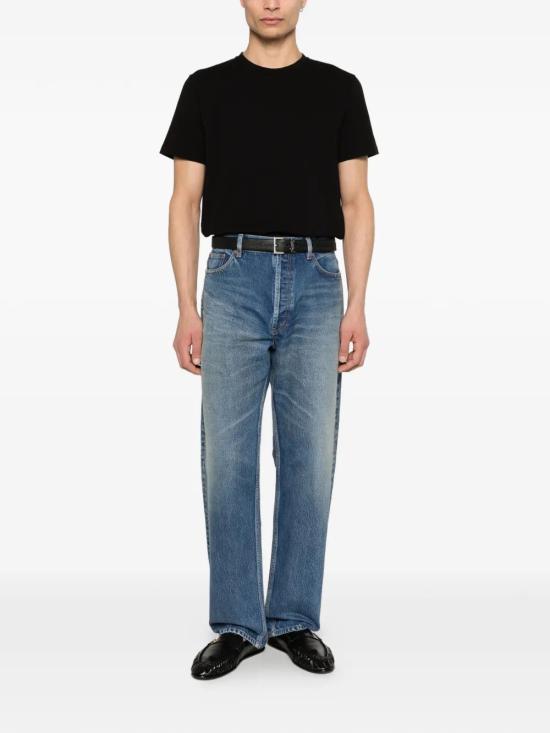 26SS 생로랑 반팔 티셔츠 861693Y38AK 1000 BLACK - SAINT LAURENT
