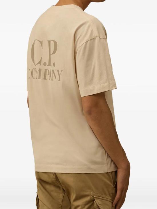 26SS 씨피 컴퍼니 반팔 티셔츠 20CMTS087A005100W 114 FROZEN DEW - C.P. COMPANY