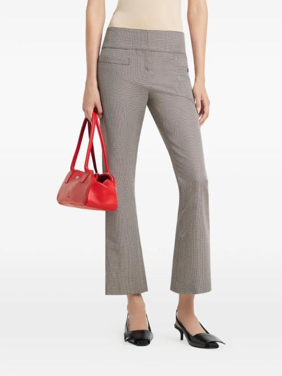 26SS 쿠레쥬 스트레이트 팬츠 126CPA681WO0145 9925 NATURAL RED BLACK - COURREGES