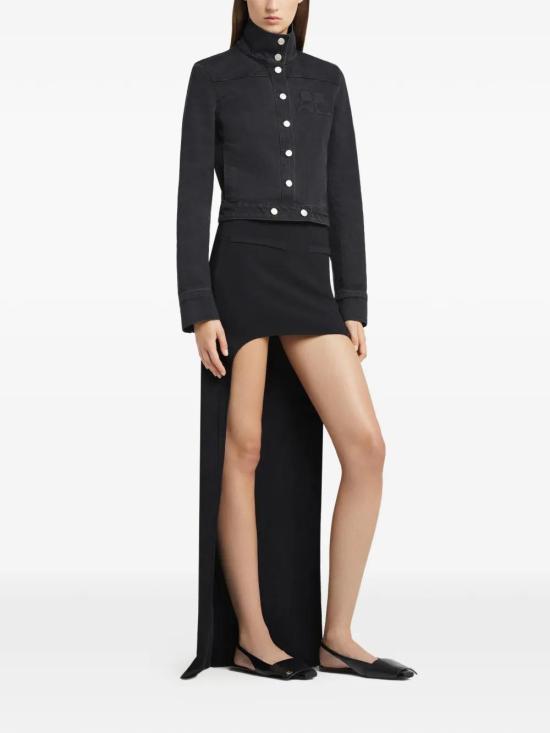 26SS 쿠레쥬 데님 자켓 126DBL335DE0059 9991 DENIM NOIR DELAVE - COURREGES