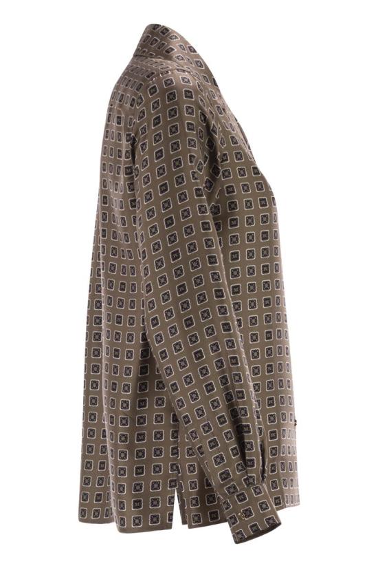 26SS 막스마라 셔츠 2611111131600 005 FANGO ESTAMPADO LADRILLO - MAX MARA